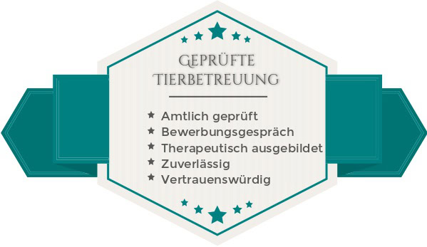 Qualitätssiegel Tierservice mit Herz